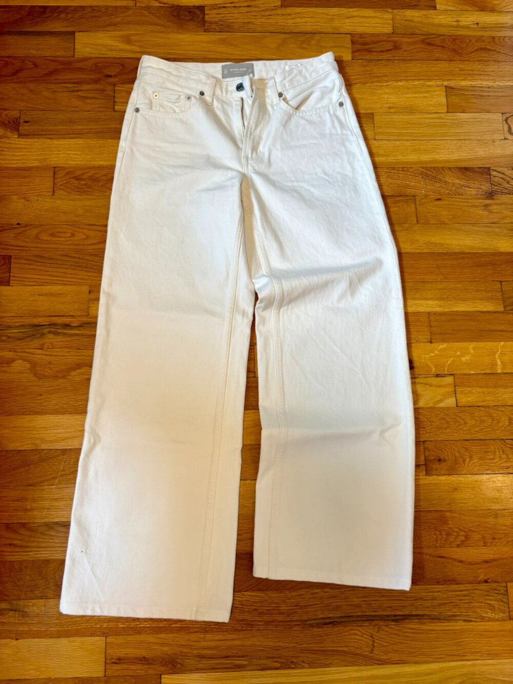 Everlane The Mid-Way Jean in Bone size 26R